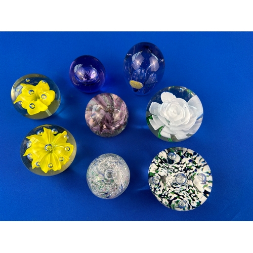 161 - Group of 8 Paperweights