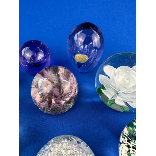 161 - Group of 8 Paperweights