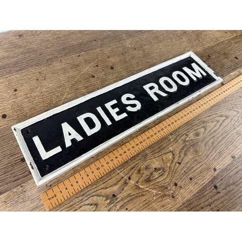 217 - Ladies Room Cast Iron Sign