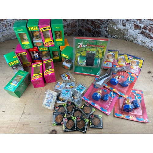 96 - Group of Vintage Promotional Collectables including Tetley Tea, Winnie the Pooh etc.