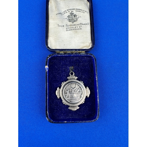 3 - Hallmarked Silver Medal Birmingham 1908 16.46g