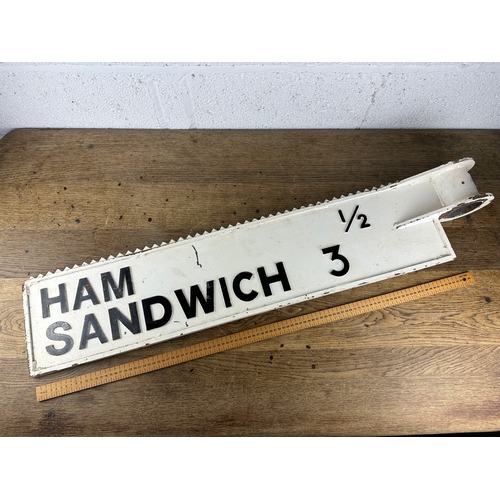 193 - The Infamous Ham Sandwich Double Sided Waymaker Sign