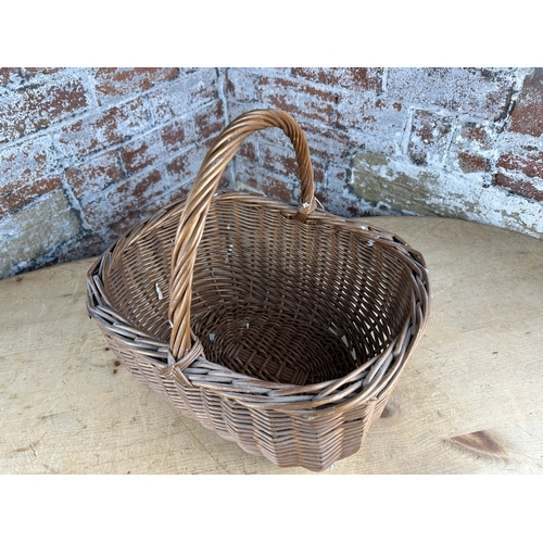 75 - Vintage Wicker Basket
