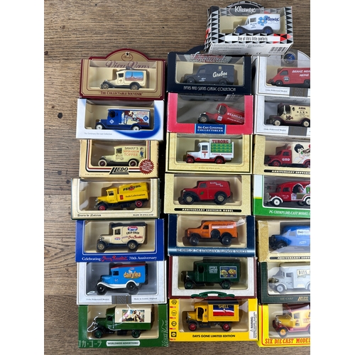 66 - 29 Lledo Collectable Advertising and Promotional Vehicles inc Ford Transit etc.