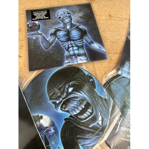 300 - Two Iron Maiden World Tour 2006 Limited Edition Picture Disks & Programmes.