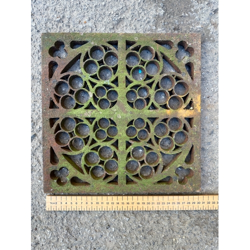 270 - Decorative Cast Iron Grate