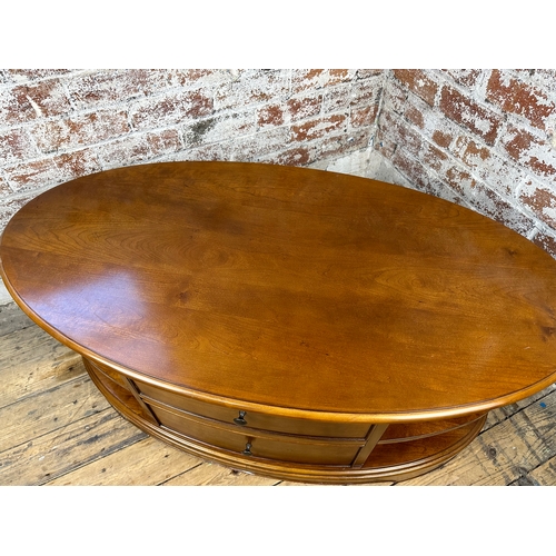 390 - Wills & Gambier Solid alder with Cherry Wood Veneer Coffee Table