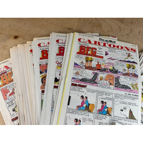 366 - Vintage Disney Mirror Comics & Daily Mail Cartoons Papers