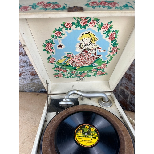 203 - DECCA Children's Nursery Rhyme, Miss Muffet Gramophone & Records