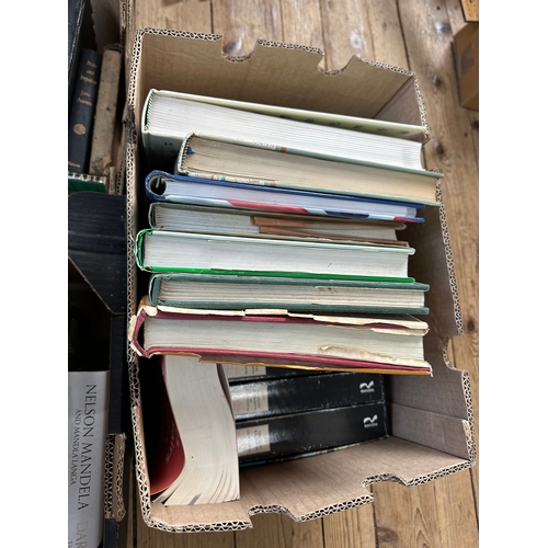 371 - Three Boxes of Mixed Interest Books including Political & Vintage.