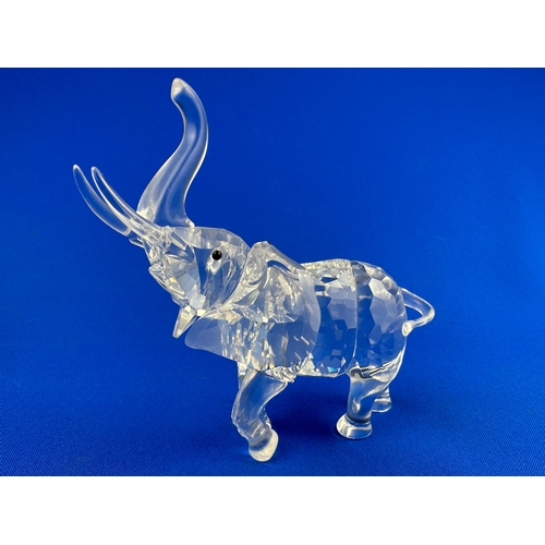 256 - Swarovski Crystal Mother Elephant 678945 Boxed