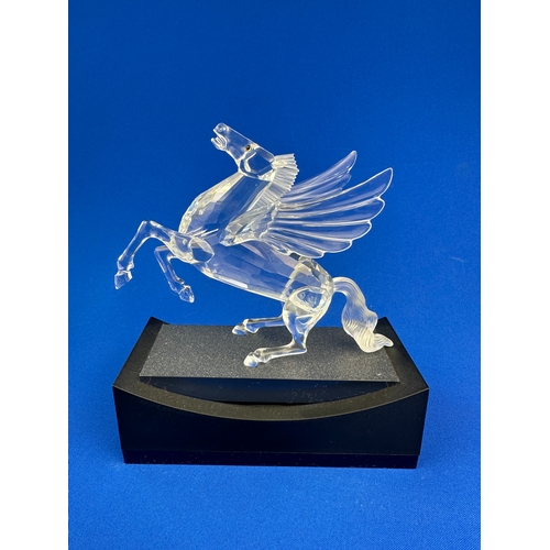 273 - Swarovski Crystal Fabulous Creatures The Pegasus with Stand, Box & COA