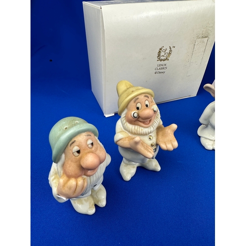 316 - LENOX Disney Classics Snow White Figure & Salt & Pepper Shakers