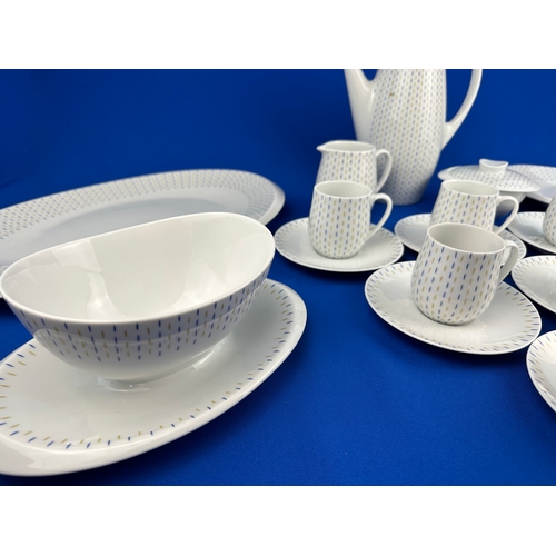 309 - Thomas Sigvard Bernadotte Coffee Set & Dinner Service Items. 60's Scandinavian Design.