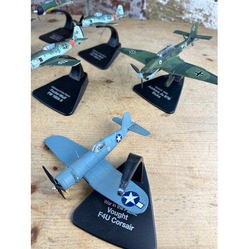 83 - Quantity of Atlas Editions Die Cast Airplanes.