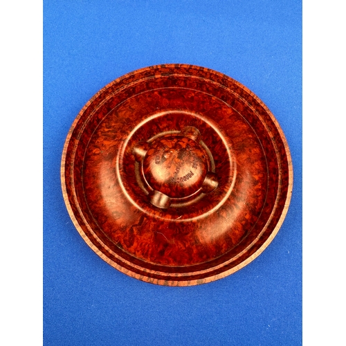 188 - British Picker Co. Ltd Buffalo Hide Pickers Todmorden - Bakelite Advertising Ashtray