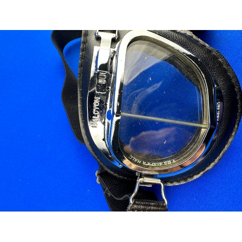 195 - Halcyon Motorcycle Goggles