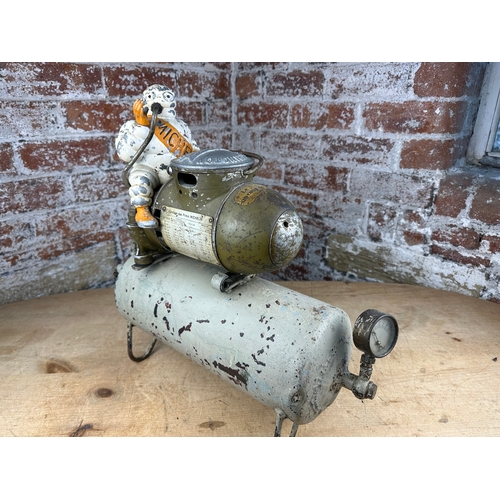 152 - Original 1920's Michelin Air Compressor