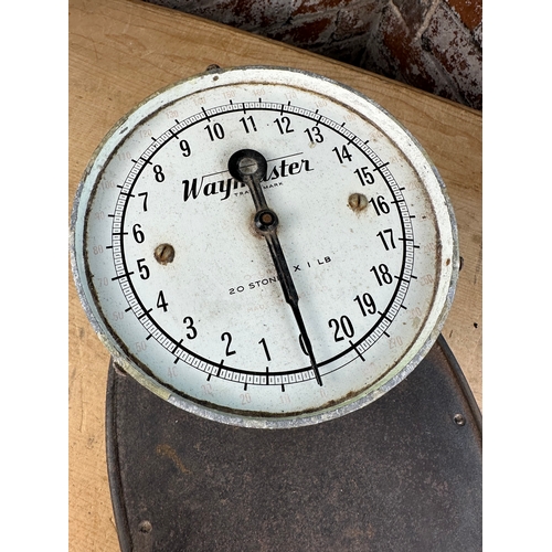 165 - Vintage Waymaster 20 Stone Scales