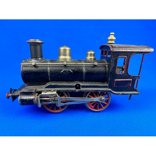 65 - Marklin Gauge 1 Clockwork, Tinplate Model Train Engine.