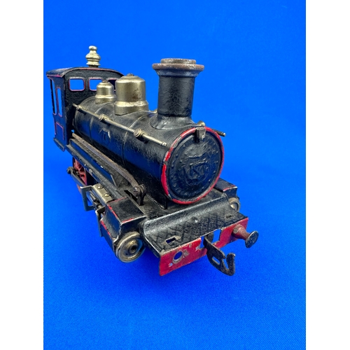 65 - Marklin Gauge 1 Clockwork, Tinplate Model Train Engine.