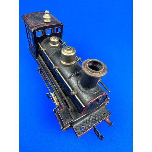 65 - Marklin Gauge 1 Clockwork, Tinplate Model Train Engine.