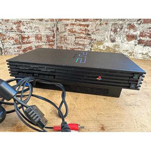 352 - Sony PS2 Playstation 2 with controller and Power Leads etc.