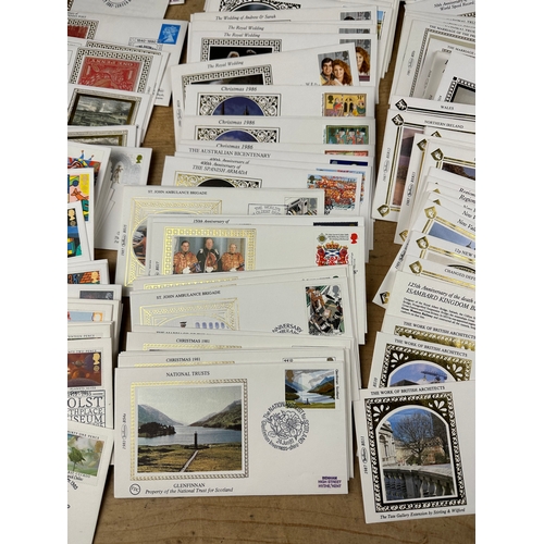 119 - Hundreds of Benham Silk First Day Covers