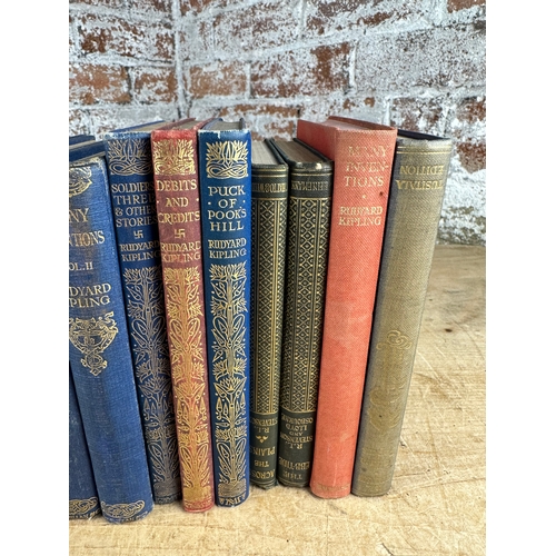 362 - Collection of Vintage Rudyard Kipling Books