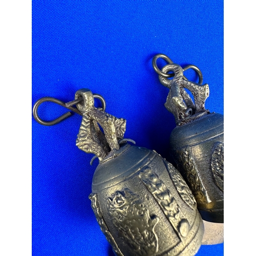 120 - Two Vintage Thai Temple Bells