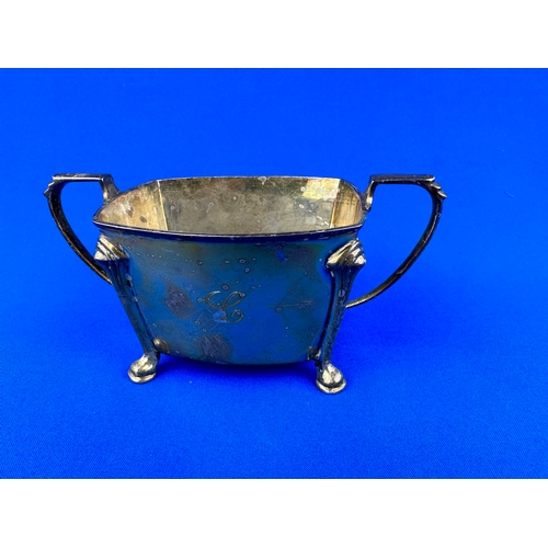 30 - Hallmarked Silver Sugar Bowl 354g