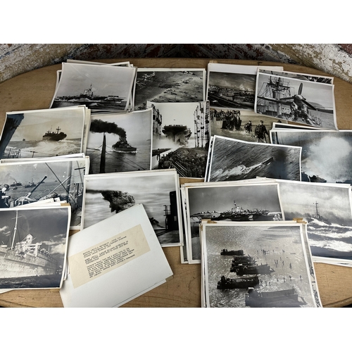 53 - Impressive Collection of 111, Official War Office & Naval Photographs Taken Over & During WWII. All ... 