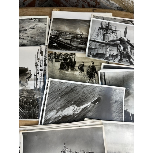 53 - Impressive Collection of 111, Official War Office & Naval Photographs Taken Over & During WWII. All ... 