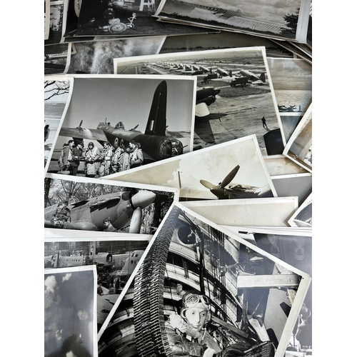 57 - Impressive Collection of 64, Official War Office Photographs Depicting Planes, Aircraft & Manufactur... 