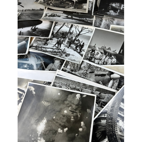 57 - Impressive Collection of 64, Official War Office Photographs Depicting Planes, Aircraft & Manufactur... 