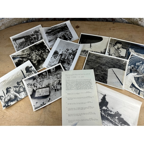 61 - Collection of 11, Official War Office Photographs Depicting Chinese Troops & Burma. Taken Over & Dur... 