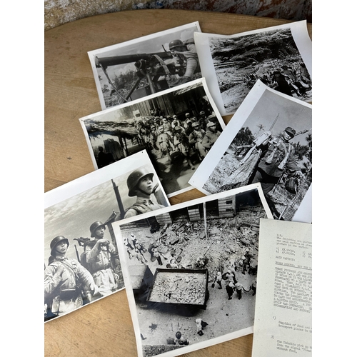 61 - Collection of 11, Official War Office Photographs Depicting Chinese Troops & Burma. Taken Over & Dur... 