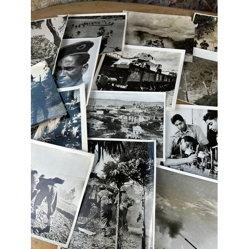 62 - Collection of 21, Official War Office Photographs Depicting Indian Troops Taken Over & During WWII. ... 