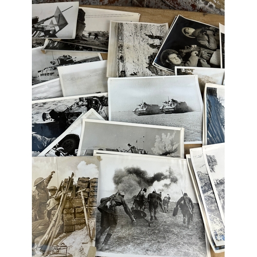 64 - Collection of 37, Official War Office Photographs Depicting British Troops & Battlefield Pictures, T... 