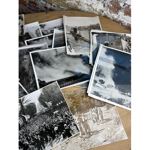 49 - Collection of 50, Official War Office Photographs Depicting British Troops & Battlefield Pictures, T... 