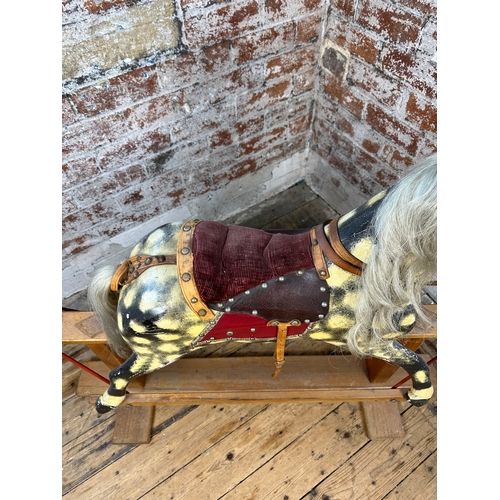 86 - Small Collinson of Liverpool Rocking Horse 113cm Long (Base) 95cm Tall (Floor to top of head)