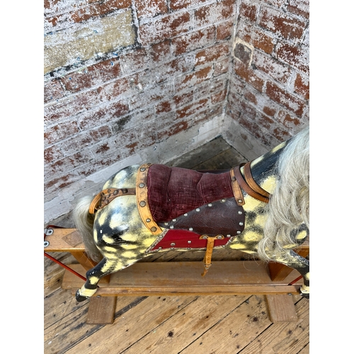 86 - Small Collinson of Liverpool Rocking Horse 113cm Long (Base) 95cm Tall (Floor to top of head)