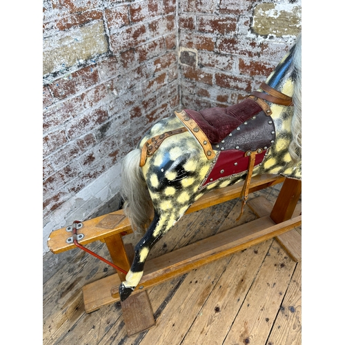 86 - Small Collinson of Liverpool Rocking Horse 113cm Long (Base) 95cm Tall (Floor to top of head)