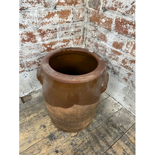 98 - Large Glazed Stoneware Pot