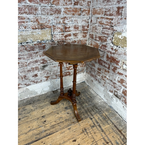 416 - Edwardian Octagonal Side Table