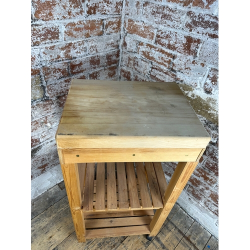 421 - Kitchen Island Butchers Block