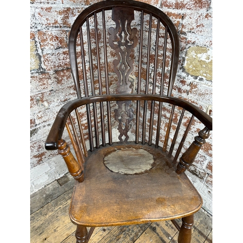 423 - High Back Windsor Chair with Crinoline Stretcher