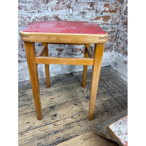 425 - Two Vintage Stools