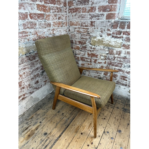 428 - Mid Century Danish Armchair - Pirelli Seat