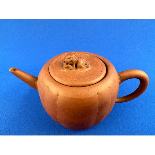 176 - Yixing Purple Clay Teapot